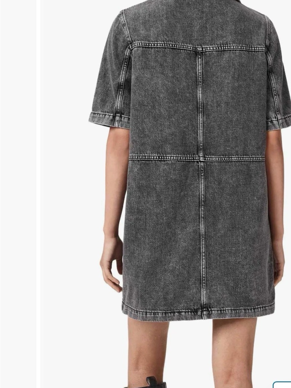 All SAINT ROCK DENIM MINI DRESS - Picture 3 of 5